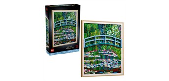 LEGO® Art 31220 Claude Monet – Brücke über einen Seerosenteich