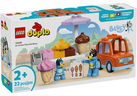 LEGO® Bluey 10458 Ausflug zur Eisdiele mit Bluey