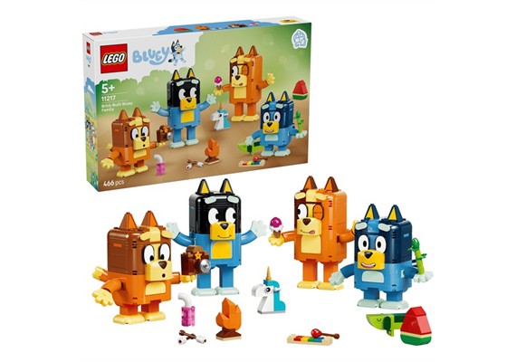 LEGO® Bluey 11217 Familie aus Lego Steinen