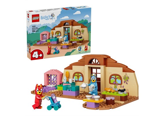 LEGO® Bluey 11221 Schule mit Rusty und Bluey
