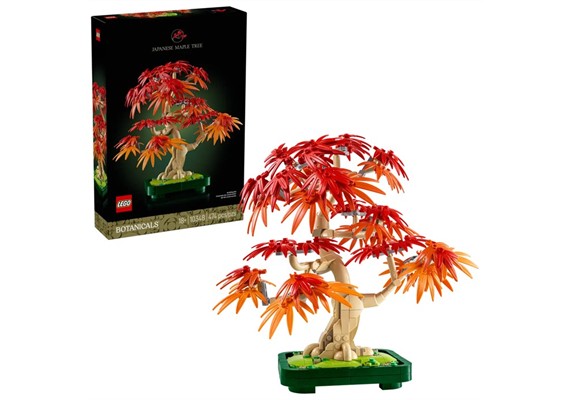 LEGO® Botanicals 10348 Japanischer Roter Ahorn – Bonsai-Baum