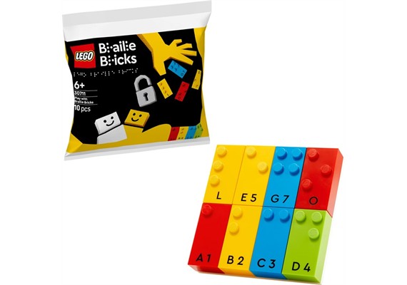 LEGO® Braille Bricks 30711 Spielspass mit Braille-Steinen