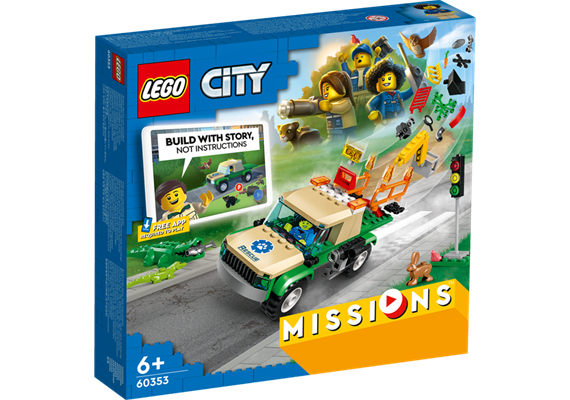 LEGO® City 60353 - Tierrettungsmissionen