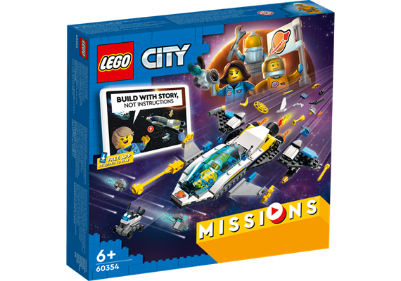 LEGO® City 60354 - Erkundungsmissionen im Weltraum
