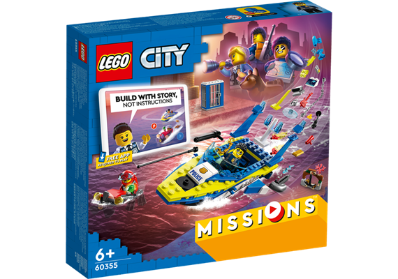 LEGO® City 60355 Detektivmissionen der Wasserpolizei