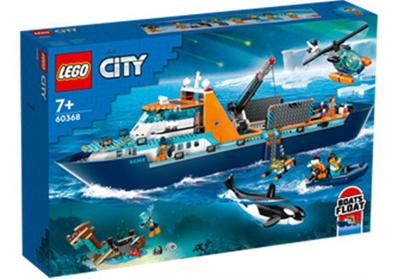 LEGO® City 60368 Arktis-Forschungsschiff