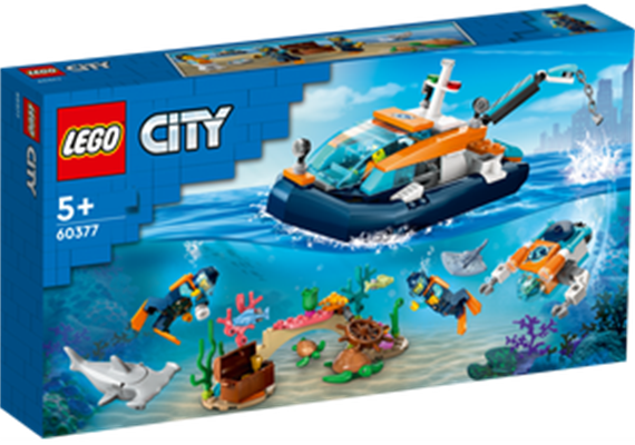 LEGO® City 60377 Meeresforscher-Boot