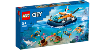 LEGO® City 60377 Meeresforscher-Boot