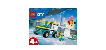 LEGO® City 60403 Rettungswagen und Snowboarder