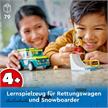 LEGO® City 60403 Rettungswagen und Snowboarder | Bild 5