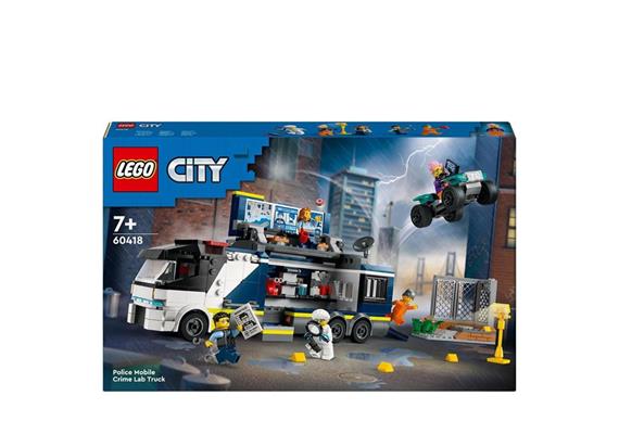 LEGO® City 60418 Polizeitruck mit Labor