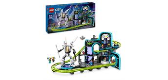 LEGO® City 60421 Achterbahn mit Roboter-Mech