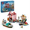 LEGO® City 60422 Hafen mit Frachtschiff