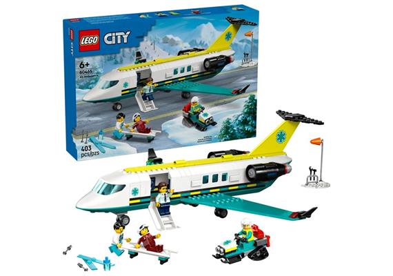LEGO® City 60465 Notfallrettungsflugzeug