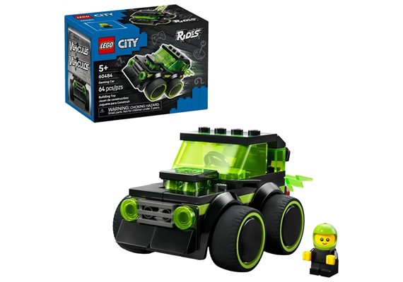LEGO® City 60484 Coole Flitzer - Gaming-Rennauto