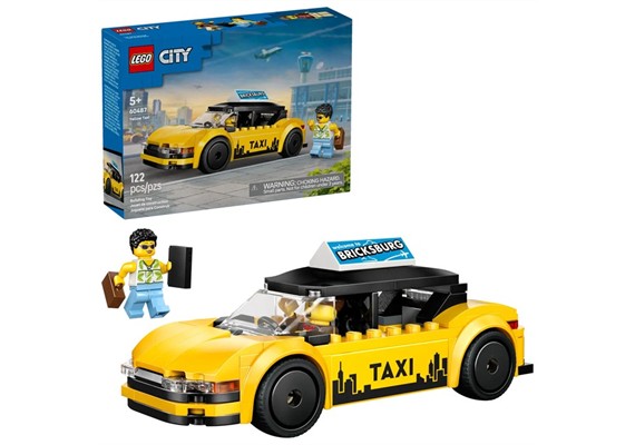 LEGO® City 60487 Gelbes Taxi