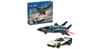 LEGO® City 60489 Düsenflieger vs. Rennauto