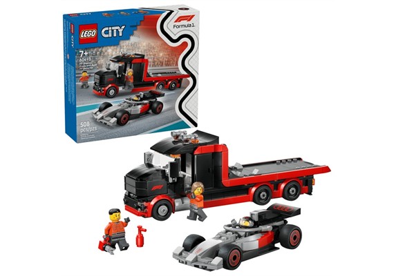 LEGO® City 60493 F1® Truck mit Audi F1® Rennwagen