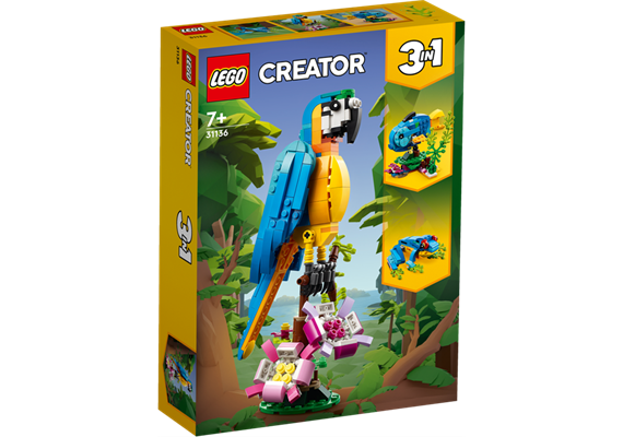 LEGO® Creator 31136 Exotischer Papagei