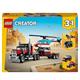LEGO® Creator 31146 Tieflader mit Hubschrauber
