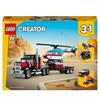 LEGO® Creator 31146 Tieflader mit Hubschrauber