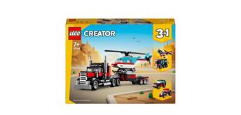 LEGO® Creator 31146 Tieflader mit Hubschrauber