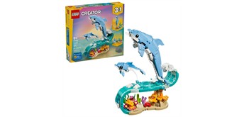 LEGO® Creator 31385 Meerestiere: Wunderschöne Delfin
