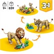 LEGO® Creator 31386 Wilde Tiere majestätischer Löwe | Bild 3
