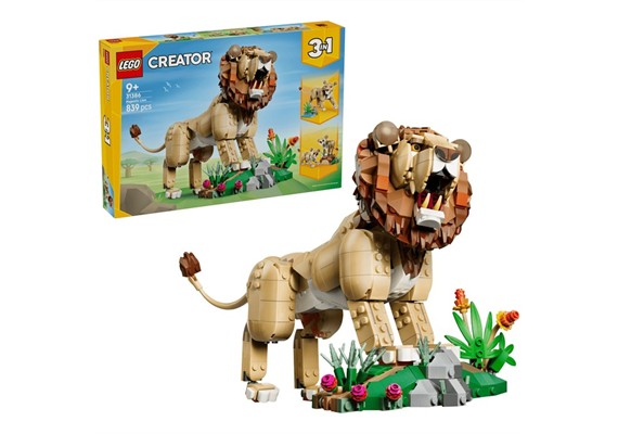 LEGO® Creator 31386 Wilde Tiere majestätischer Löwe