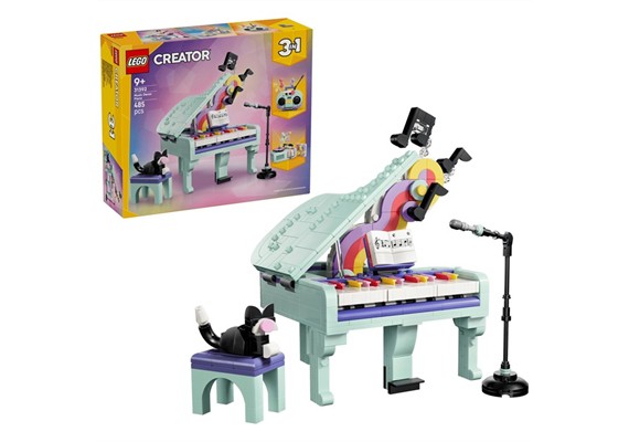 LEGO® Creator 31392 Deko-Klavier mit Katze