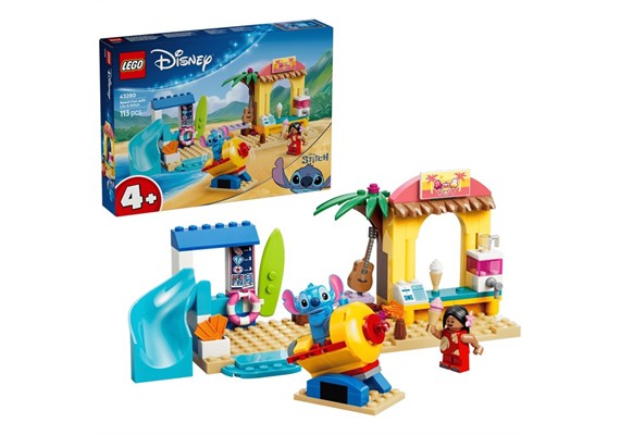 LEGO® Disney 42280 Classic Lilo & Stitch Spass am Strand mit Lilo und Stitch