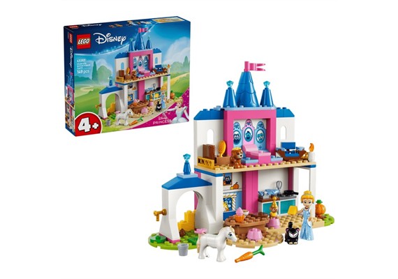 LEGO® Disney 43283 Cinderellas Tierpalast