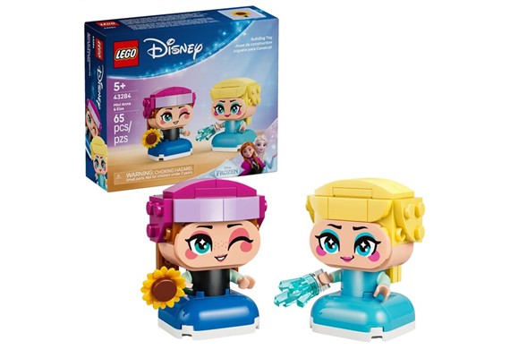 LEGO® Disney 43284 Die Mini-Prinzessinnen Anna und Elsa