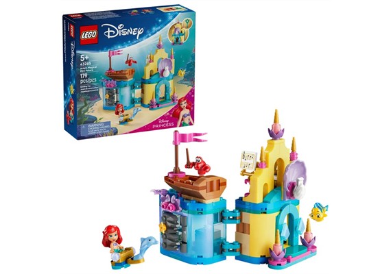 LEGO® Disney 43285 Arielles Magisches Mini-Schloss