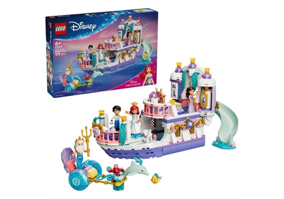 LEGO® Disney 43299 Princess Arielles Königliches Hochzeitsboot