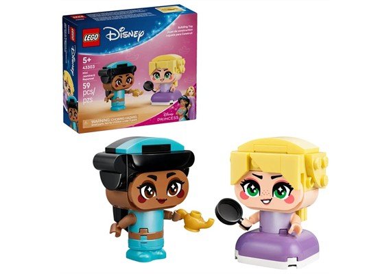 LEGO® Disney 43303 Die Mini-Prinzessinnen Jasmin und Rapunzel