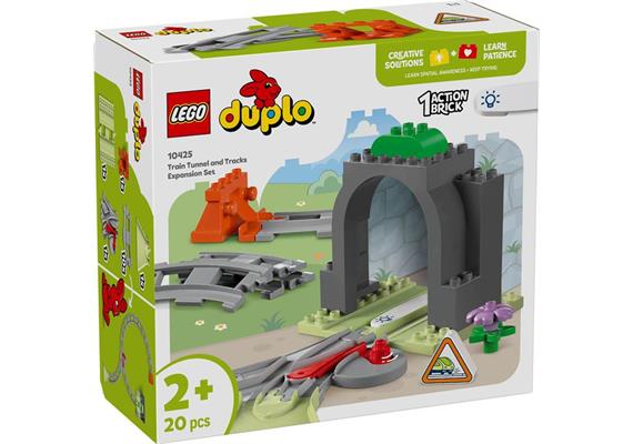 LEGO® DUPLO 10425 Eisenbahntunnel und Schienen – Erweiterungsset