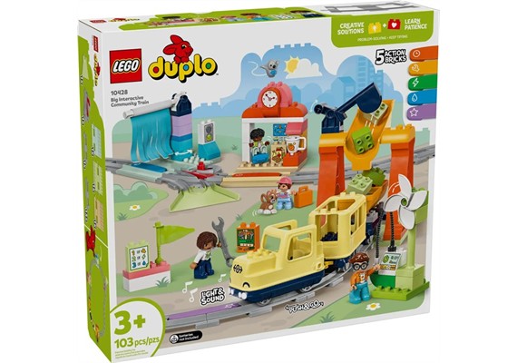 LEGO® DUPLO 10428 Grosse interaktive Eisenbahn
