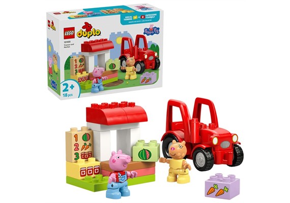 LEGO® Duplo 10468 Traktor und Marktstand