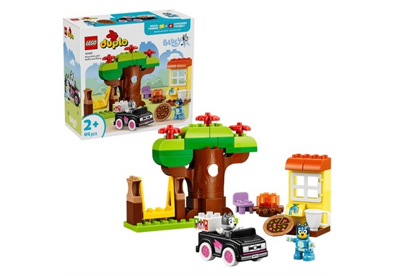 LEGO® Duplo 10469 Bluey Pizza Schwestern mit Muffin und Bluey