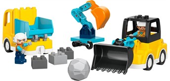 LEGO® Duplo 10475 Baufahrzeuge - 3-in-1-Set
