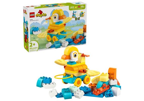 LEGO® DUPLO® 10448 Tiere auf Rädern 3-in-1-Set