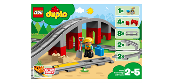 LEGO® Duplo® 10872 Eisenbahnbrücke und Schienen
