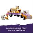 LEGO® Friends 42634 Pferde- und Pony-Anhänger | Bild 6
