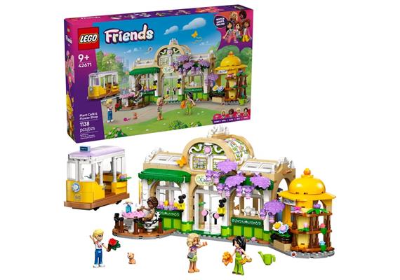 LEGO® Friends 42671 Pflanzencafé und Blumenkiosk