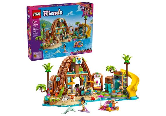 LEGO® Friends 42673 Familienurlaub im Strandresort