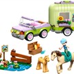 LEGO® Friends 42695 Pferd und Fohlen mit Pferdeanhän | Bild 2