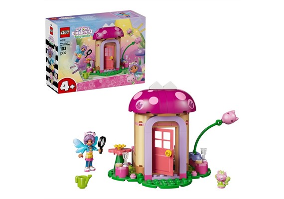 LEGO® Gabby`s Dollhouse 11212 Kitty Fees Gartenhaus