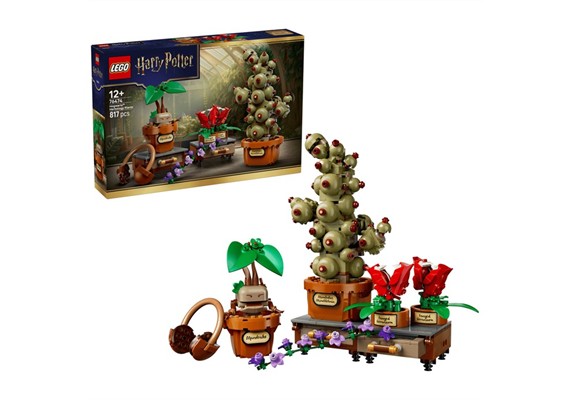 LEGO® Harry Potter 76474 Schloss Hogwarts Kräuterkunde Pflanzen