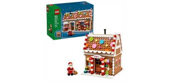 LEGO® Iconic 40809 Weihnachtliches Lebkuchenhaus